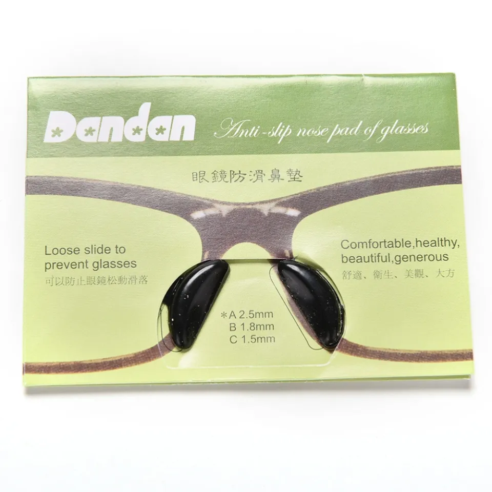 NEW 2.5mm & 1.8mm 5 Pairs Eyeglasses Nose Pads for Sunglasses Non