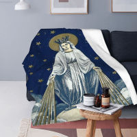 2023 blanket- Fatima Womens Super Wool Blanket Rosary Catholic Virgin Mary Blanket Family Mattress Blanket Multiple styles 11 High quality blankets！