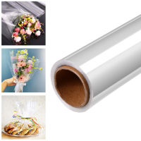 STOBOK Transparent Cellophane Wrap Roll 2.5 Mil Thickness Clear Wrapper Roll 43x3000cm Clear Cellophane Bags for Wrapping Gift Baskets Arts &amp; Craf