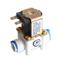 Free shipping 24Vdc New plastic solenoid valve water valve Normally closed 3/8 quot; ID9.5mm RO water purifier parts