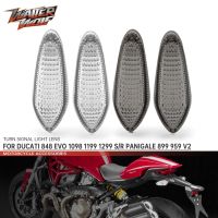 Rear Turn Signal Light Lens for DUCATI 848 EVO 1098 1198 S R Panigale 899 959 V2 1199 1299 Moto Accessories Indicator Lamp Cover