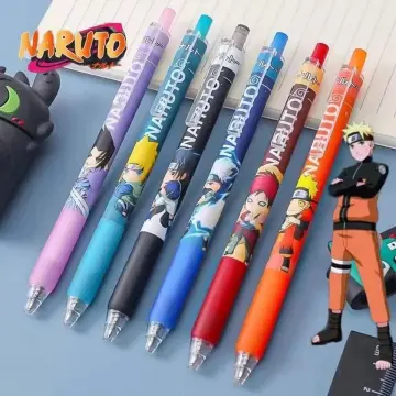 Writing Pens Anime Naruto, School Supplies Naruto