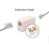 【CW】 10 Pcs Extension Straight-through Header Rj11 Terminal Ethernet Coupler