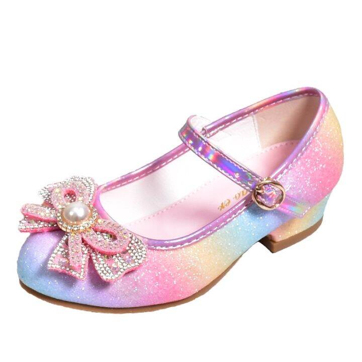 girls-leather-princess-shoes-2023-childrens-shoes-round-toe-soft-sole-girls-high-heel-princess-crystal-party-dance-shoes