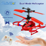 Hellokimi Helicopter Toy LED Light Đồ Chơi Máy Bay Cảm Ứng Thông Minh Sạc