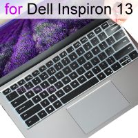 [ร้อน K] แผ่นครอบแป้นพิมพ์สำหรับ Dell Inspiron 13 5000 7000 5320 5310 5300 5301 5390 5391 7300 7306 7390 7391โปรซิลิโคนเคสหนังปกป้อง