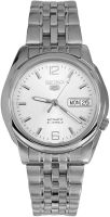 Seiko Series 5 Automatic White Dial Mens Watch SNK385