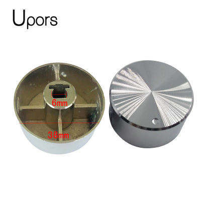 4PcsSet Gas 6mm Switch Button Rotary Switch Control Kitchen Tools Plating Cooker Oven Metal Zinc Alloy Round Knob with Chrome