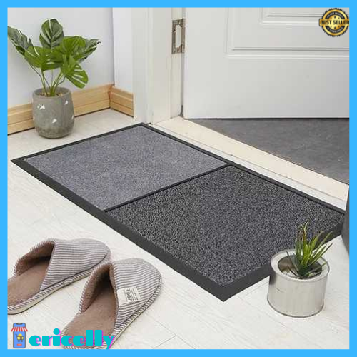 ERICELLY 2 in 1 Wet and Dry Disinfectant Mat Disinfecting Foot Mat Sanitizing Mat 80cm x 50cm