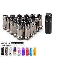 20PCS Iron colorful Car Modification Wheel Nuts Lug Nuts Bolts M12x1.5 M12x1.25 For KIA Lincoln Suzuki