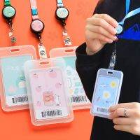 [COD] Delivery card set with lanyard student campus meal badge work traffic subway access control retractable package