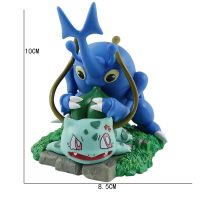 8-10Cm Anime Pokemon Pvc Action Figure Pikachu Heracross Squirtle Bulbasaur Togepi Toy Collectible Model For Kids Birthday Gifts