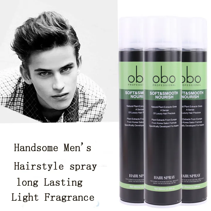 Aromatic Hair Style Spray Men's Hair Durable Fluffy Styling Gel Water