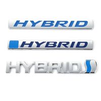 KLL 3D Metal HYBRID Car Sticker Emblem Badge for Hybrid Logo Toyota Prius Camry Crown Auris Rav4s Ford S-MAX Fusion Explorer Limited