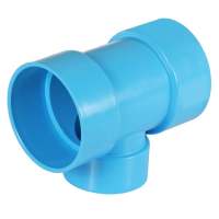 ข้อต่อสามทางลด-บาง SCG 4 นิ้วX3 นิ้ว สีฟ้าREDUCING FAUCET TEE PVC SOCKET SCG 4"X3" LITE BLUE **สอบถามเพิ่มเติมได้จ้า**