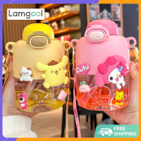 คลังสินค้าพร้อมคาวาอิ Sanrio อนิเมะ550มล. ถ้วยน้ำโตโตโตโตโตโตะแอร์ไวรัสติ๊กทอก็อกน่ารักปอมปอมปูริน Cinnamoroll ฤดูร้อนกระบอกน้ำมีหลอดแบบพกพาความคิดริเริ่ม HGZ334ของขวัญเด็ก