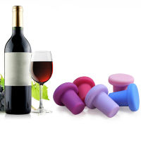 hang qiao shop Home Kitchen Reusable Silicone Wine Bottle Stopper Beer Cap Seal Cover