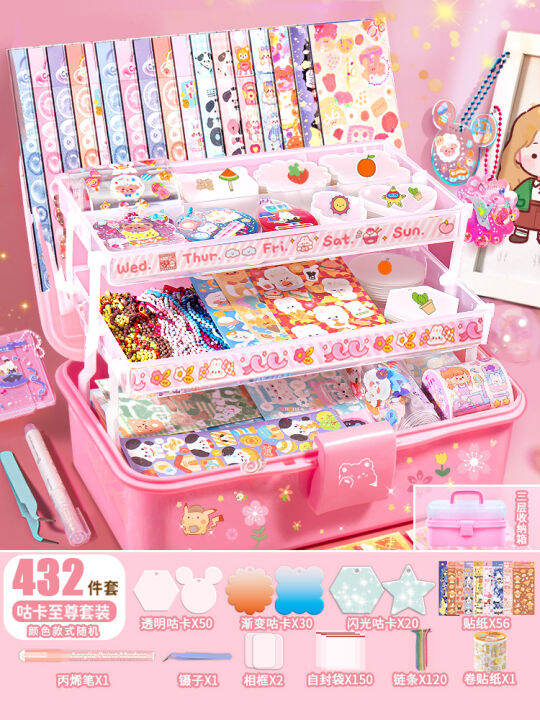 227-488ชิ้นสาว-kawaii-สติกเกอร์การ์ตูนท่องเที่ยวตกแต่ง-diy-คู่มือวัสดุสติกเกอร์วารสารอะนิเมะเทศกาลเด็กของขวัญของเล่น