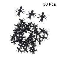 【CC】 50pcs Fake Ants Vivid Prop Plastic Insects Tricky for