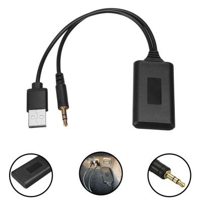 Car Bluetooth Radio AUX Cable Adapter Universal U1B7