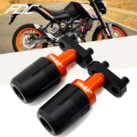 อะไหล่รถยนต์สำหรับ KTM DUKE200 DUKE125 DUKE390 DUKE 250 390รถมอเตอร์ไซค์โครงซีเมนต์พลาสติกอุปกรณ์เลื่อนกันการป้องกันการกระแทก87Tixgportz