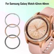 Offcl autntcblng bzl cho smung GLX WTC 46mm 42mm gr 3 covr dmond MTL rng