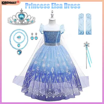 Fancydresswale princess Elsa frozen elegant new dress for Girls –  fancydresswale.com