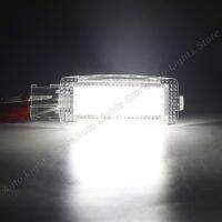 2x กระบังแสงภายใน Led กระจกเงาโต๊ะเครื่องแป้งโคมไฟอ่านหนังสือสำหรับ Seat Alhambra 03 10 Altea 04 13 Leon/Leon 4 00 06 Toledo 99 13