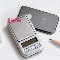 เครื่องชั่งดิจิตอล แบบพกพา 200x0.01g Mini Scale 8 GB แถมฟรีแบตเตอรี่ 1 ก้อน พร้อมถุงใส่ SF-200
