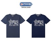 OUTDOOR PRODUCTS U OUTDOOR MOUNT ROCK TEE เสื้อยืดคอกลม เสื้อยืดแขนสั้น Style ODUTS