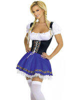 แบ่งขนาดออกเป็นยุโรปและอเมริกาส่งออกเซ็กซี่เสื้อผ้าแม่บ้านเยอรมัน Oktoberfest เสื้อผ้าสวมบทบาทเสื้อผ้าคริสต์มาส