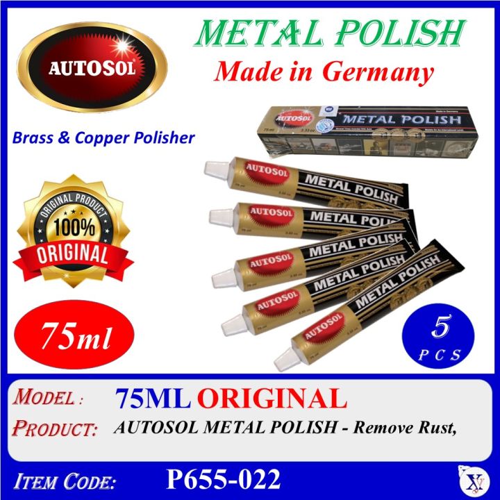 Autosol Metal Polish  Metal polish, How to remove rust, Metal