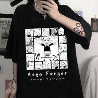 Spy X Family Print Tshirt Kawaii Anime Anya Forger Men Gift Clothes