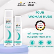 Gel bôi trơn gốc nước Pjur Woman Nude chai 100ml dành cho nữ đặc biệt dành