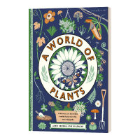 Huayan Original English Original A World of Plants The World Childrens Natural Enlightenment Popular Science Picture Book Hardbound English Original Book