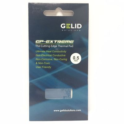 GELID GP-EXTREME 80X40 0.5มม. PC ระบายความร้อนด้วยฮีทซิงค์ CPU GPU การ์ดจอเหนือและสะพานทางใต้นำแผ่นความร้อนด้วย MK12