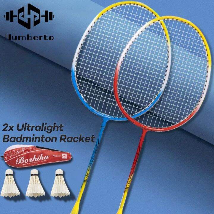 free shopping badminton racket☃ Badminton racket Ultra light durable
