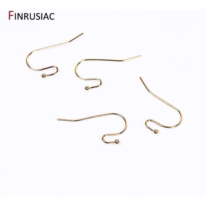 【CW】 Earring Accessories metal 14K Gold Plated Ear Findings Jewelry ...