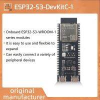 บอร์ดพัฒนาโมดูล ESP32-S3-DevKitC-1 พร้อมกับโมดูลซีรีส์ ESP32-S3-WROOM-1 สามารถเลือกข้อมูลจําเพาะได้