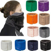 Pihu-1Unisex ฤดูหนาวผ้าพันคอ Snap Fastener คออุ่น Snood Cowl Tube ขนแกะสกีรถจักรยานยนต์ผ้าพันคอหนา Windproof Warm คอ Coverd48-58