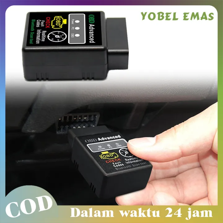 Bluetooth Scanner Car Diagnostic OBD2 V2.1 ELM327 Baca Kode Hapus