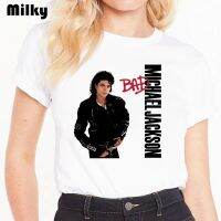 Michael Jackson Mj Olodum T-shirt For Women Funny Round Neck Short Sleeve T-shirt Fashion Casual Aesthetic Ladies