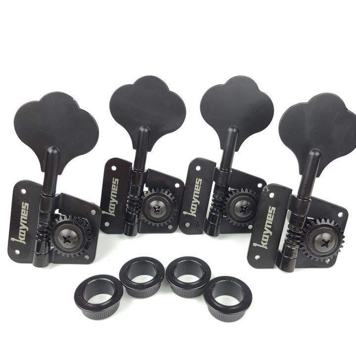 KR126 Ratio Open Frame Electric Bass Guitar Machine Heads Tuners Tuning Key Pegs for Jazz