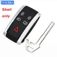 YOUBBA 5B Keyless GO Fob สมาร์ทรีโมทเคสสำหรับ JAGUAR X S-Type XF XK XKR พร้อมกุญแจขนาดเล็ก Uncut 2007 2008 2009 2010 2012