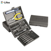 E-Lifee 24pcs/Set Household Tool Repair Kit Screwdriver Combination Digital Toolbox Electron Sets Hand Tools