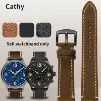 สายนาฬิกาหนังแท้สำหรับ Speed Chi T116 Citizen City Armani Sweatproof Watchband Accessories18 20มม.