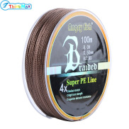 Strongest 100M 4 Stands Fishing Line Braided PE Line 6LB 8LB 10LB