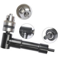 90 Degree Right Angle Electric Drill Corner 8mm Hex Shank Turning Device Bend Extending Three-jaw Chuck Range 1-10mm