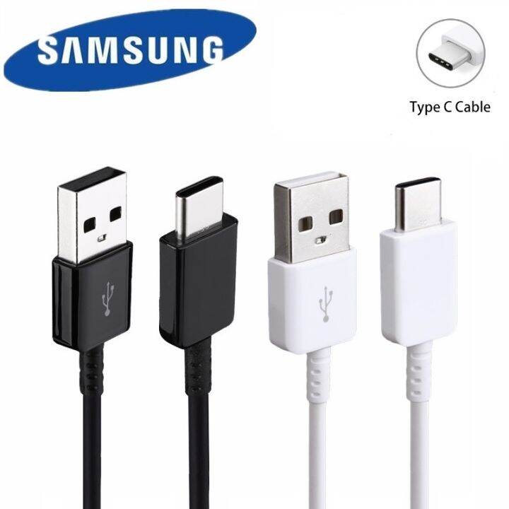 สายเคเบิล-samsung-type-c-ดั้งเดิม100ใหม่-0-2-1-2-1-5ม-ที่ชาร์จความเร็วสูงสายข้อมูลสำหรับ-galaxy-s20-20-s8-s9plus-s10-note8-9-10-a3-a5-a7