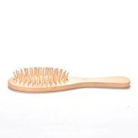 qiuq[COD] Paddle hair Care แปรงนวดไม้หวีหนังศีรษะความเครียดปล่อย Eco Beauty TOOL